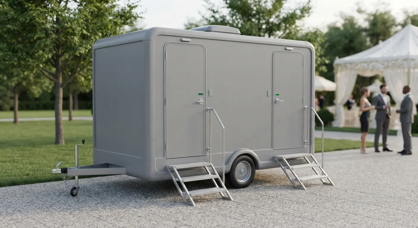 2 Stall Restroom Trailer in San Rafael, CA