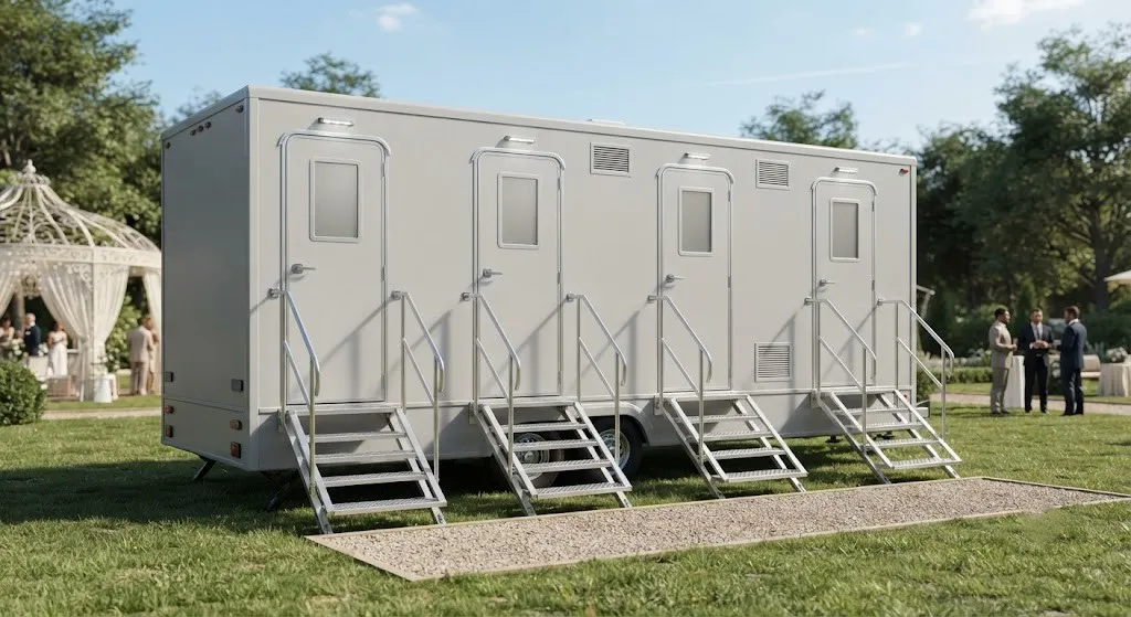 4 Stall Restroom Trailer in San Rafael, CA