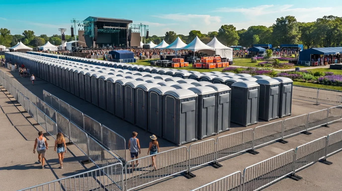Festival Restroom Rental in San Rafael, CA